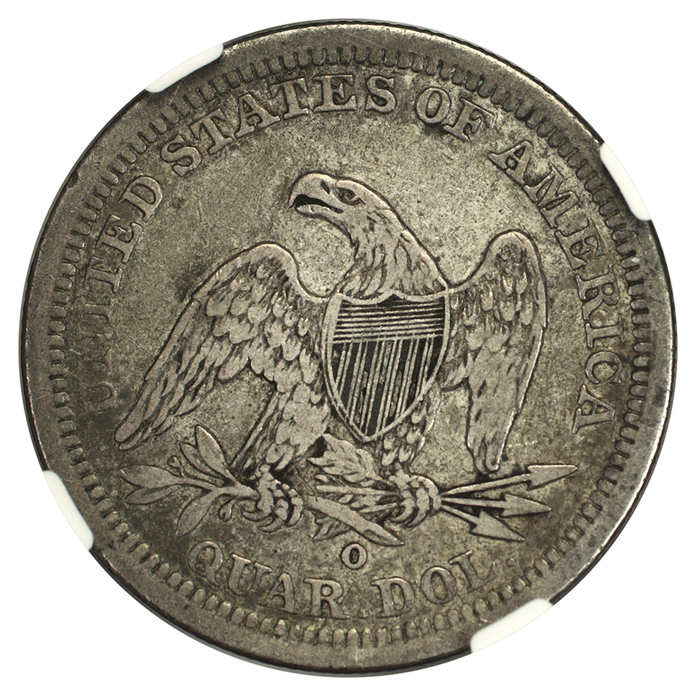 image for: 1843-O 25c NGC VF30