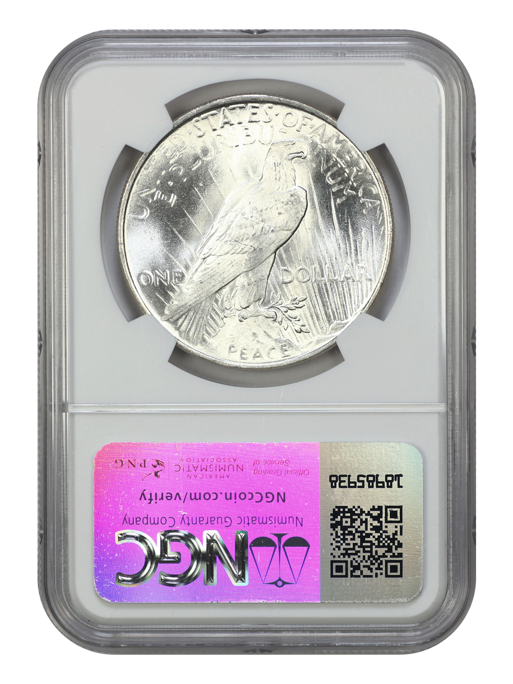 image for: 1923 $1  NGC MS66