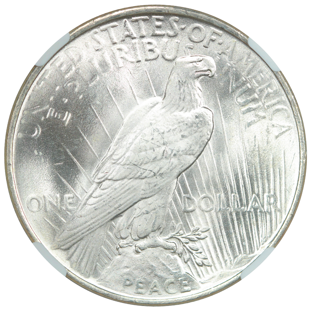 image for: 1923 $1  NGC MS66