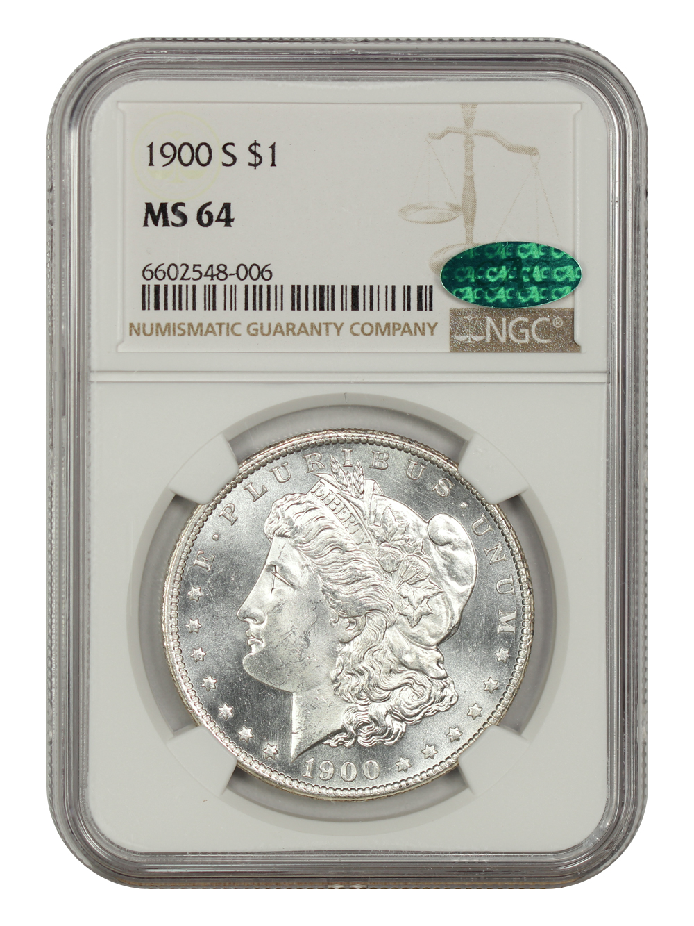 Buy 1900-S $1 NGC MS64 | Greysheet Marketplace