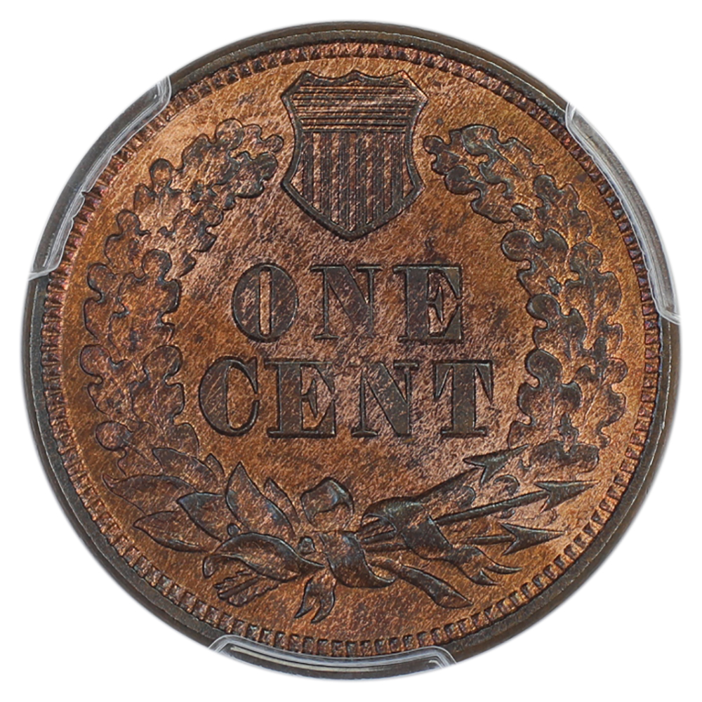 image for: 1869 1c PCGS MS64 RB
