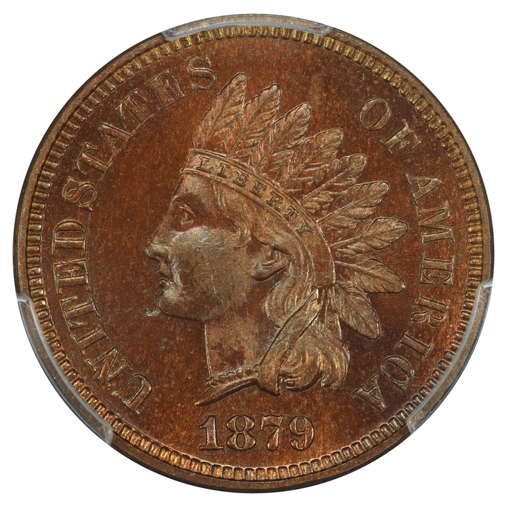 image for: 1879 1c PCGS PR65 RB