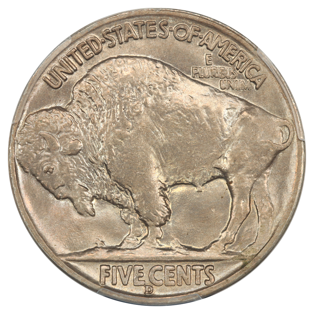 image for: 1935-D 5c PCGS MS66