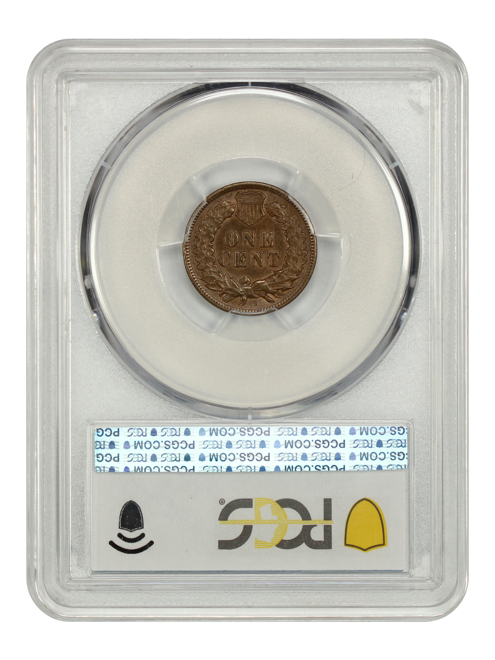 image for: 1909-S Indian 1c PCGS AU58 BN