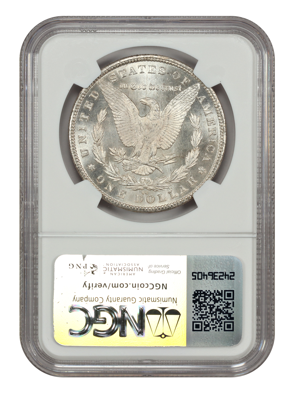 image for: 1880-CC 8/7, Low 7, VAM-6  $1  NGC MS64