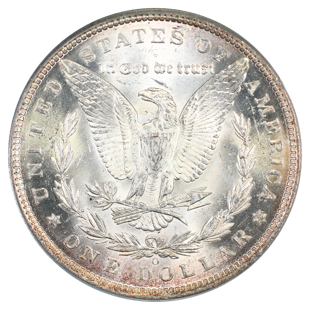 image for: 1891-O $1  PCGS MS63