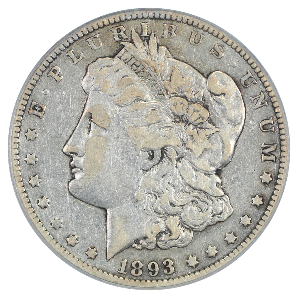 image for: 1893-O $1 PCGS VF30