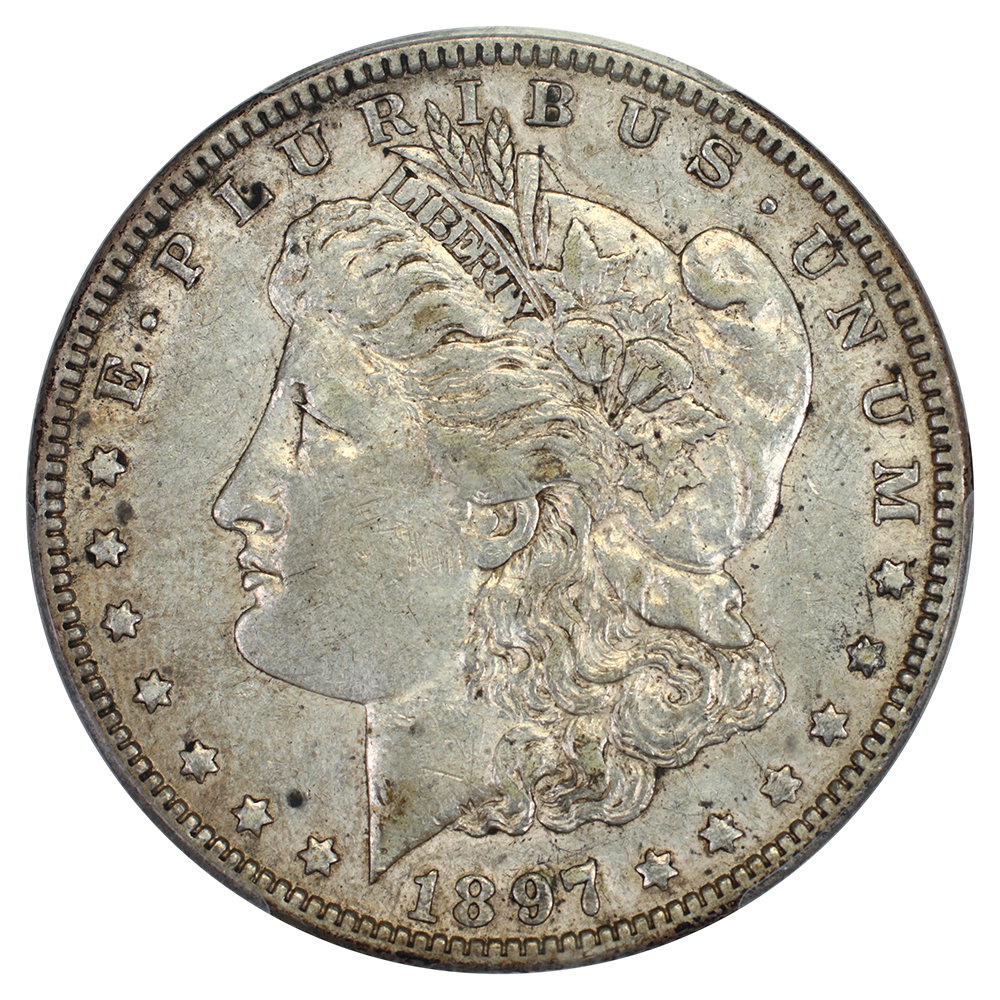 image for: 1897-O $1 PCGS AU50