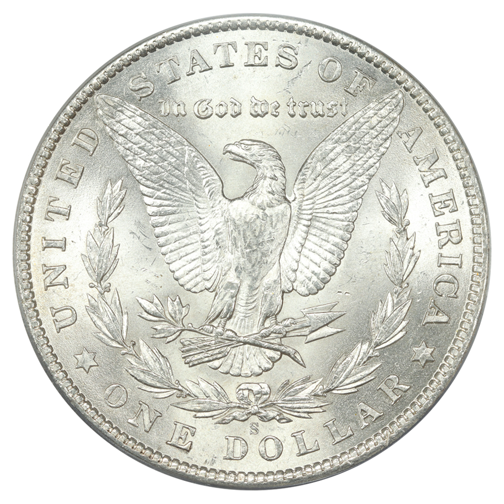 image for: 1900-S $1 PCGS MS63
