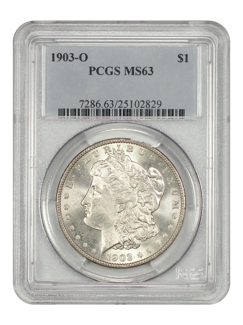 image for: 1903-O $1 PCGS MS63