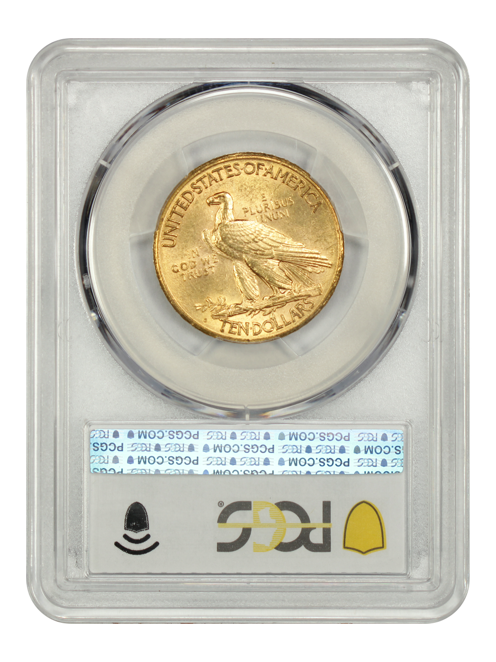 image for: 1911-D $10  PCGS MS62