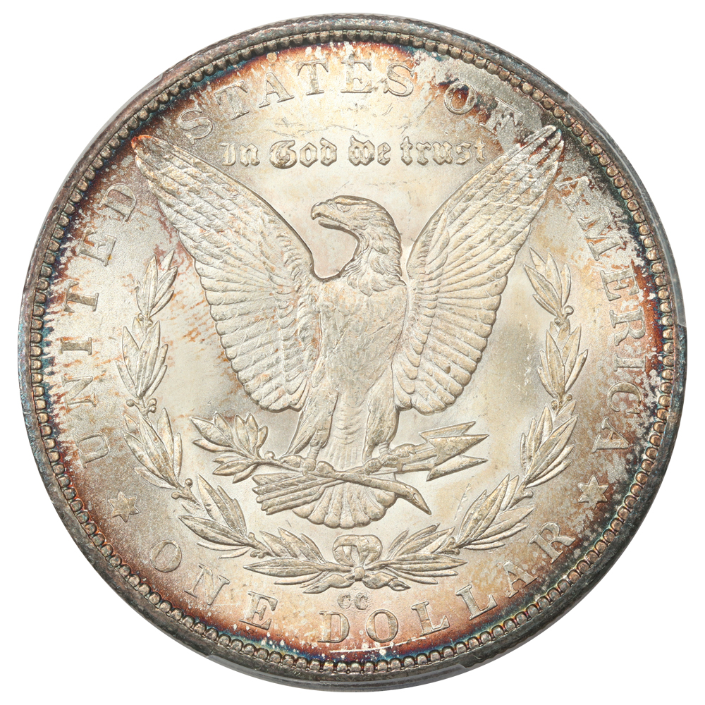 image for: 1879-CC Capped Die $1  PCGS MS65