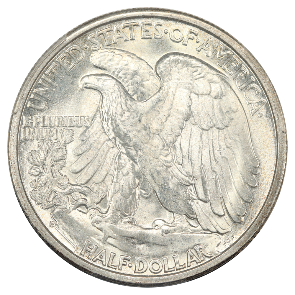 image for: 1944-S 50c PCGS MS65