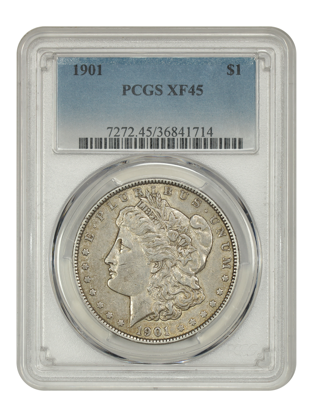 image for: 1901 $1 PCGS XF45