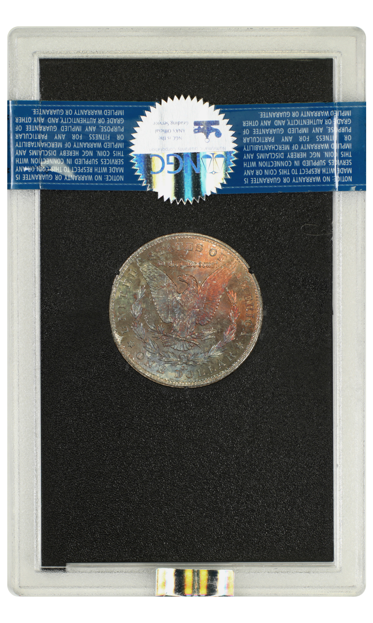 thumbnail for: 1883-CC GSA Hoard, Hard package $1  NGC MS63