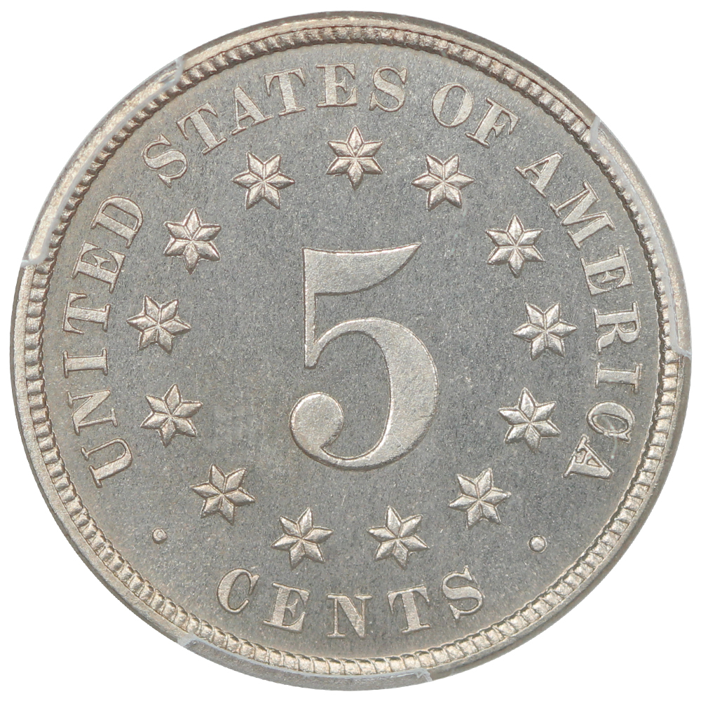 image for: 1881 5c PCGS PR67