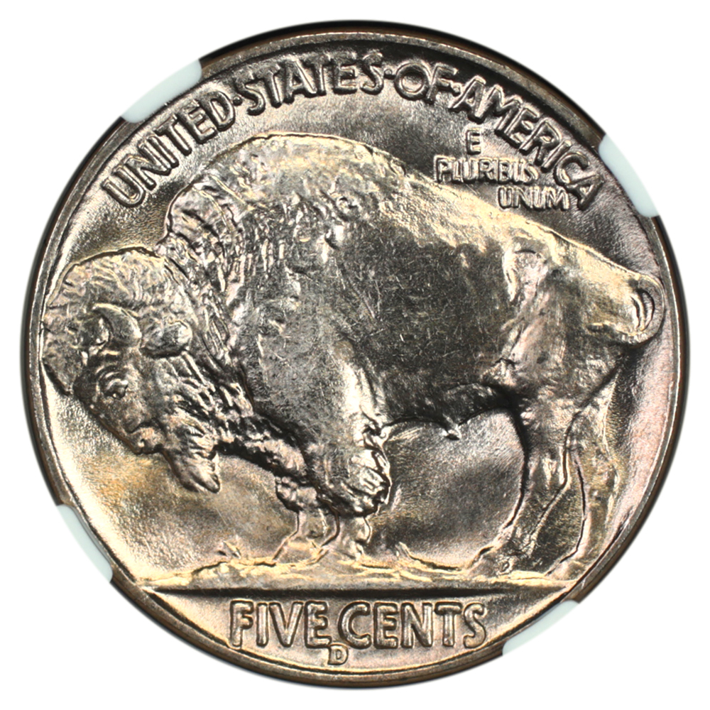image for: 1937-D 5c NGC MS67