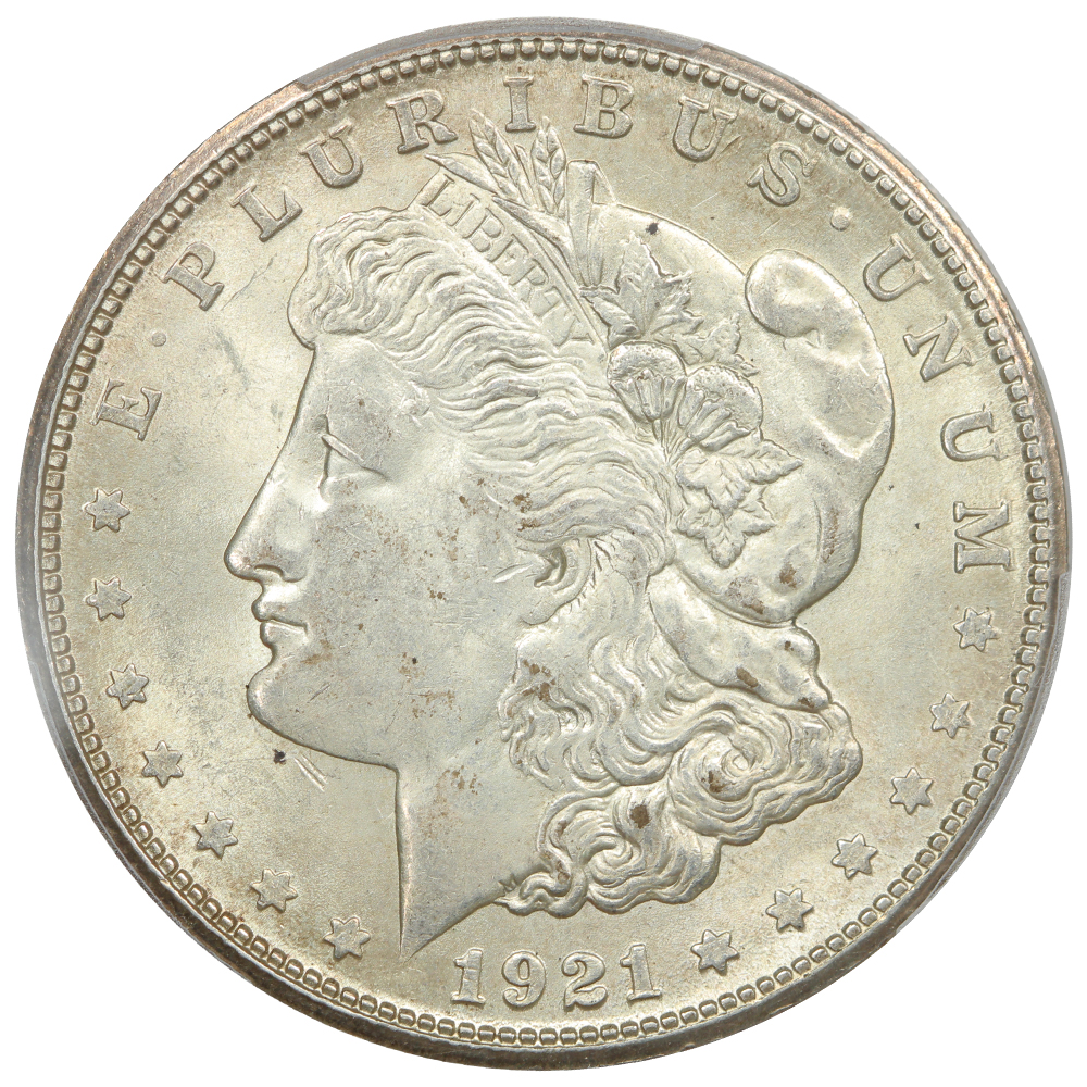image for: 1921-S $1  PCGS MS63