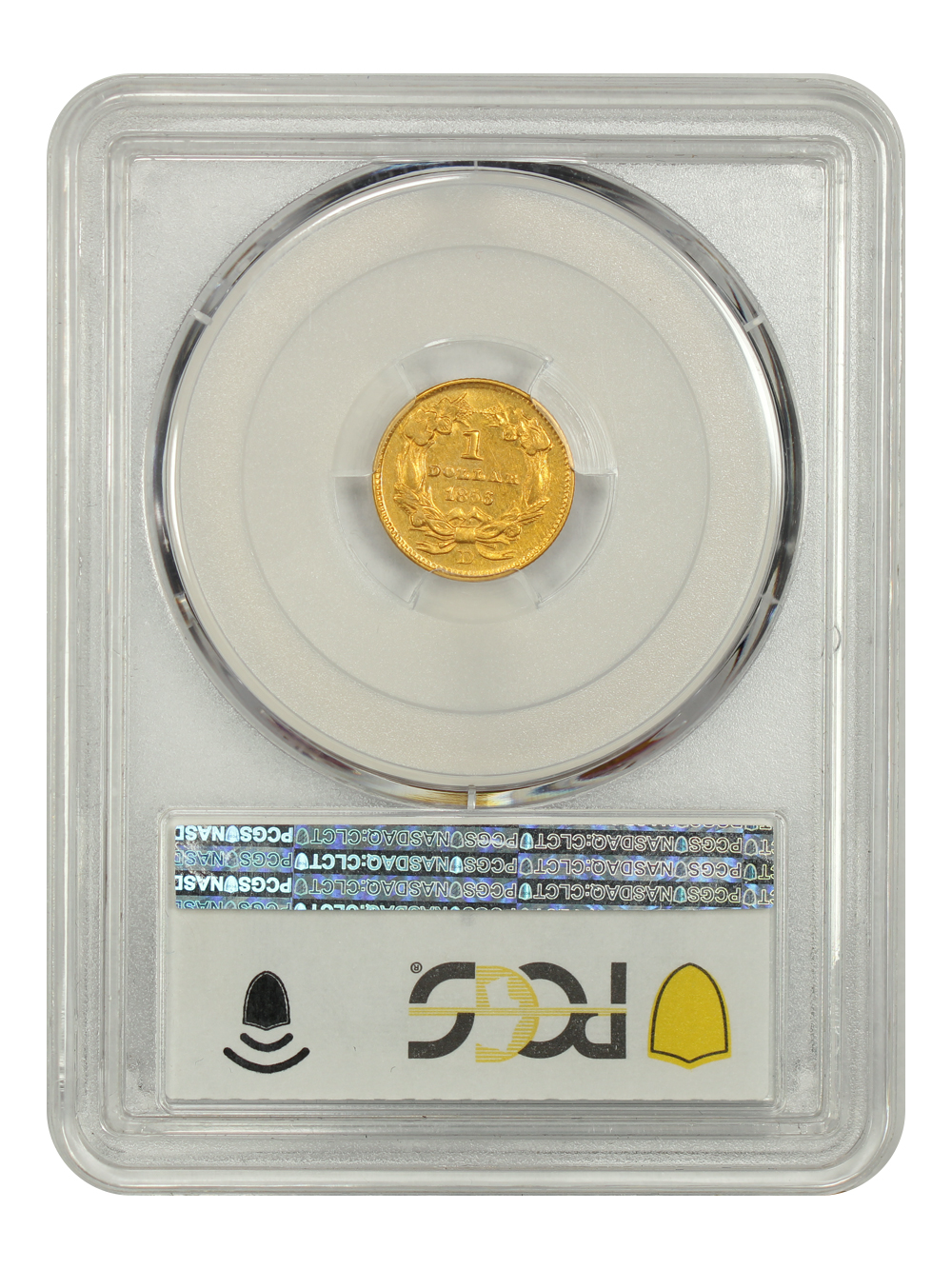 image for: 1856-D G$1 PCGS AU58