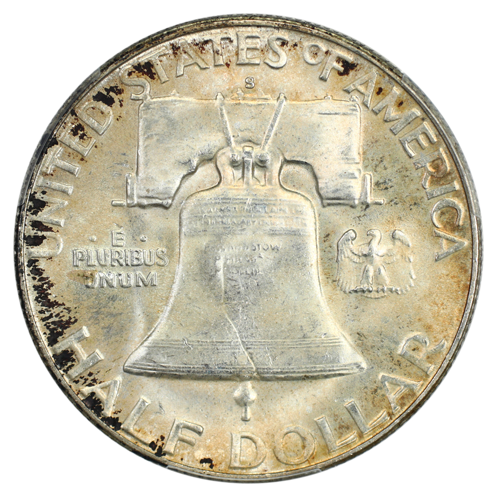 image for: 1952-S 50c PCGS MS66 FBL