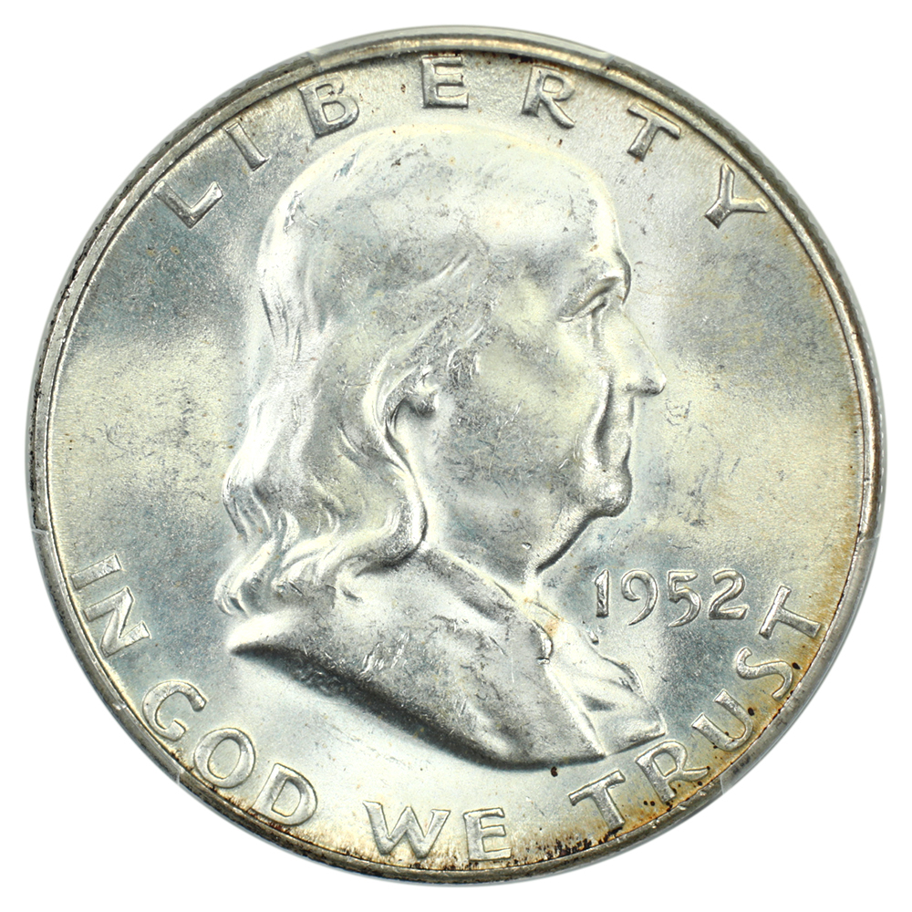 image for: 1952-S 50c PCGS MS66 FBL