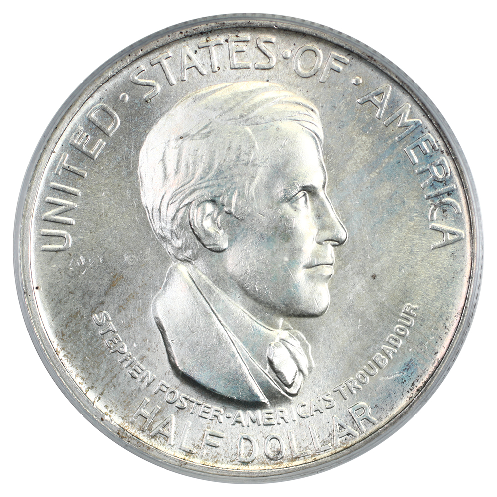 image for: 1936 Cincinnati Music Center 50c PCGS MS64