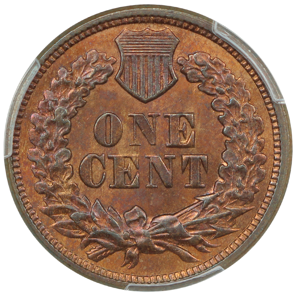image for: 1869 1c PCGS MS65 RB