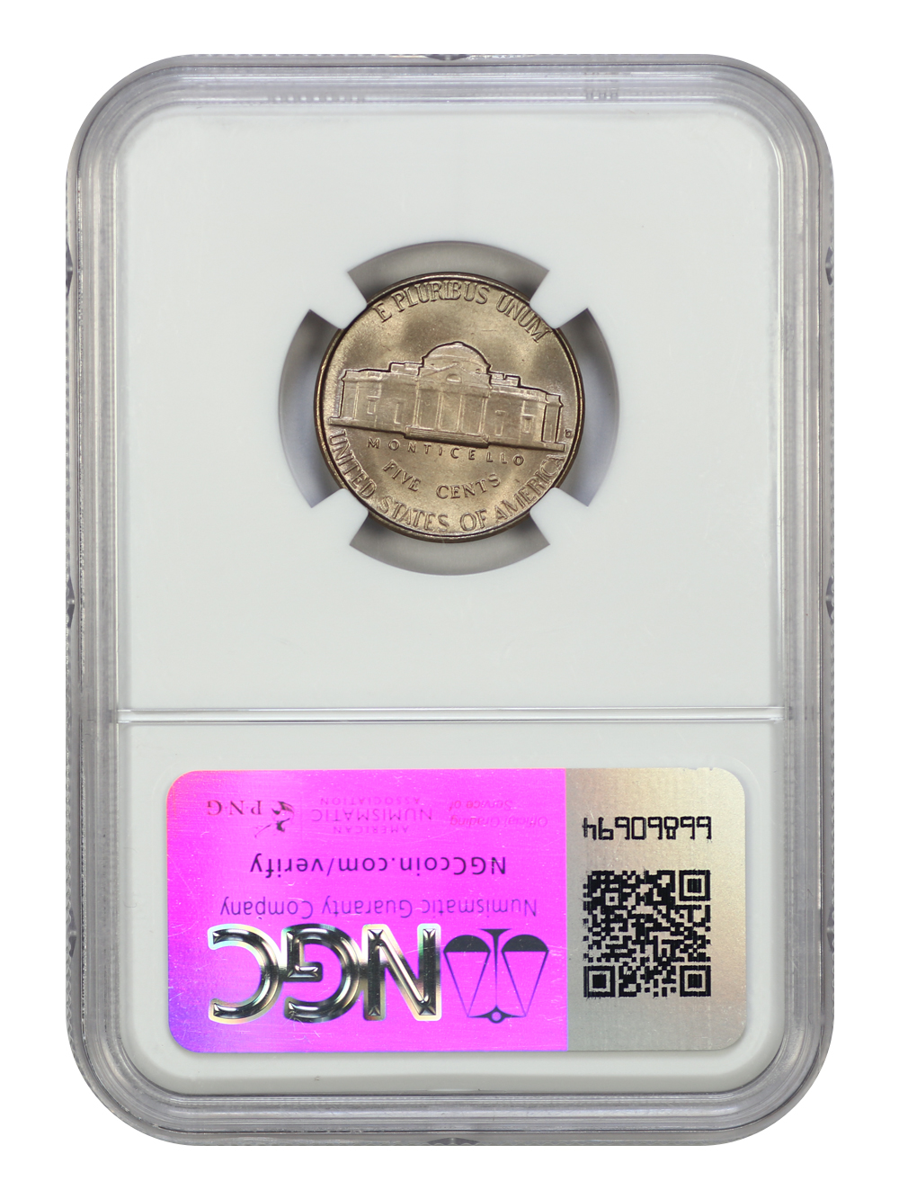 image for: 1950-D 5c NGC MS67