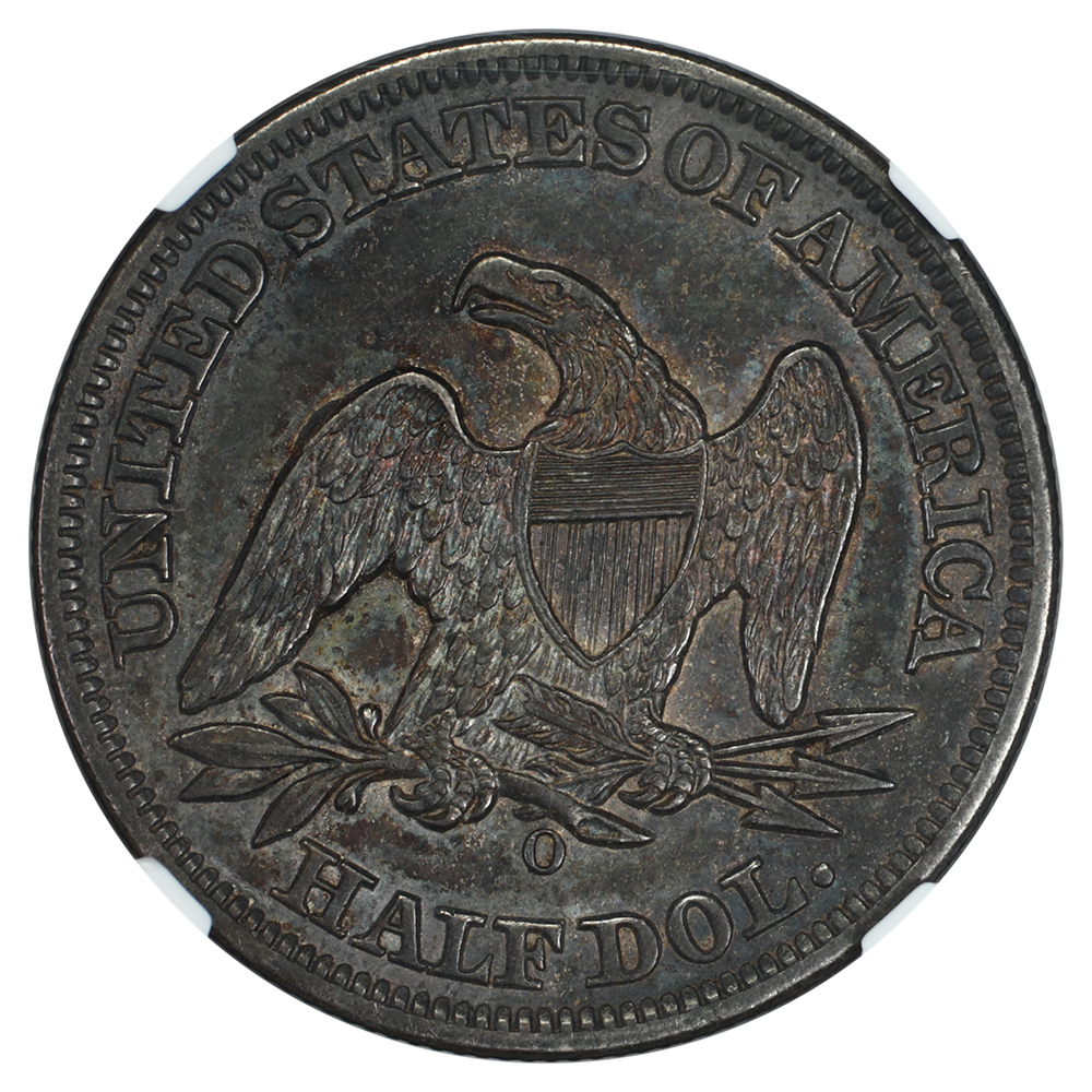 image for: 1858-O 50c NGC AU55