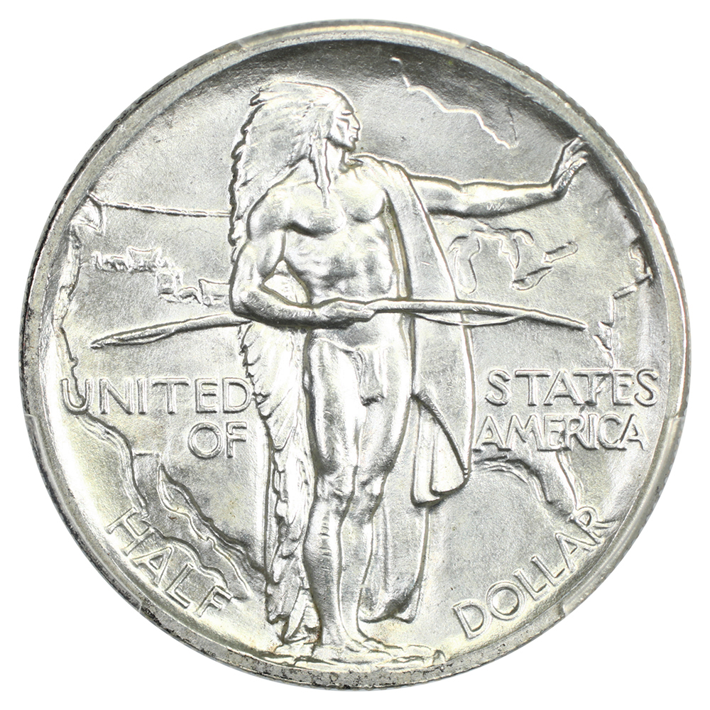 image for: 1938 Oregon Trail 50c PCGS MS65