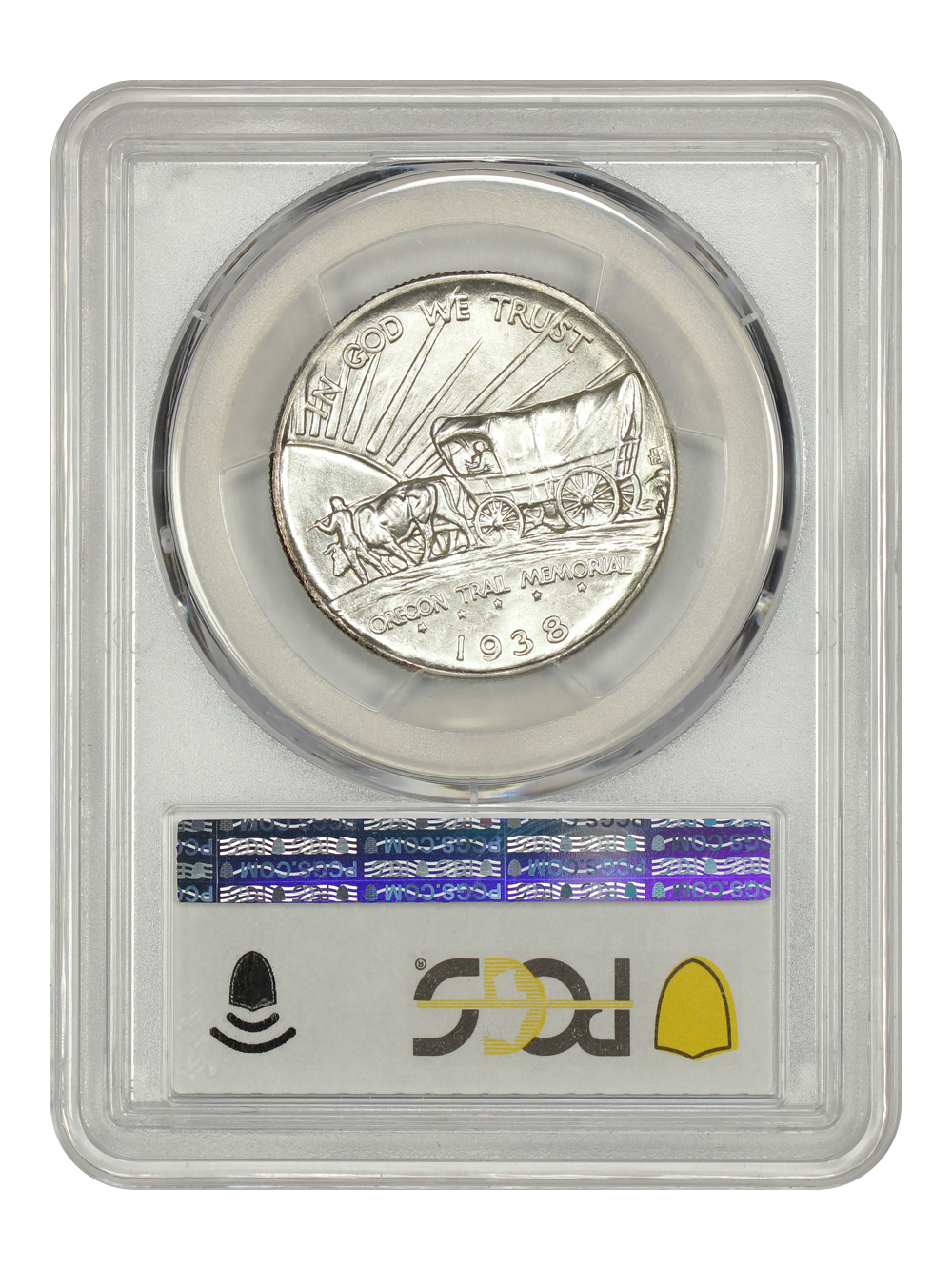 image for: 1938 Oregon Trail 50c PCGS MS65