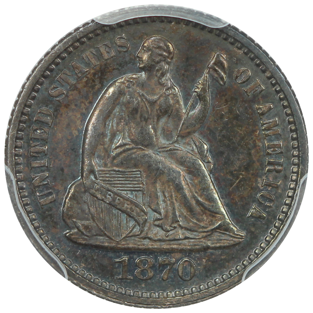 image for: 1870 H10c PCGS PR63