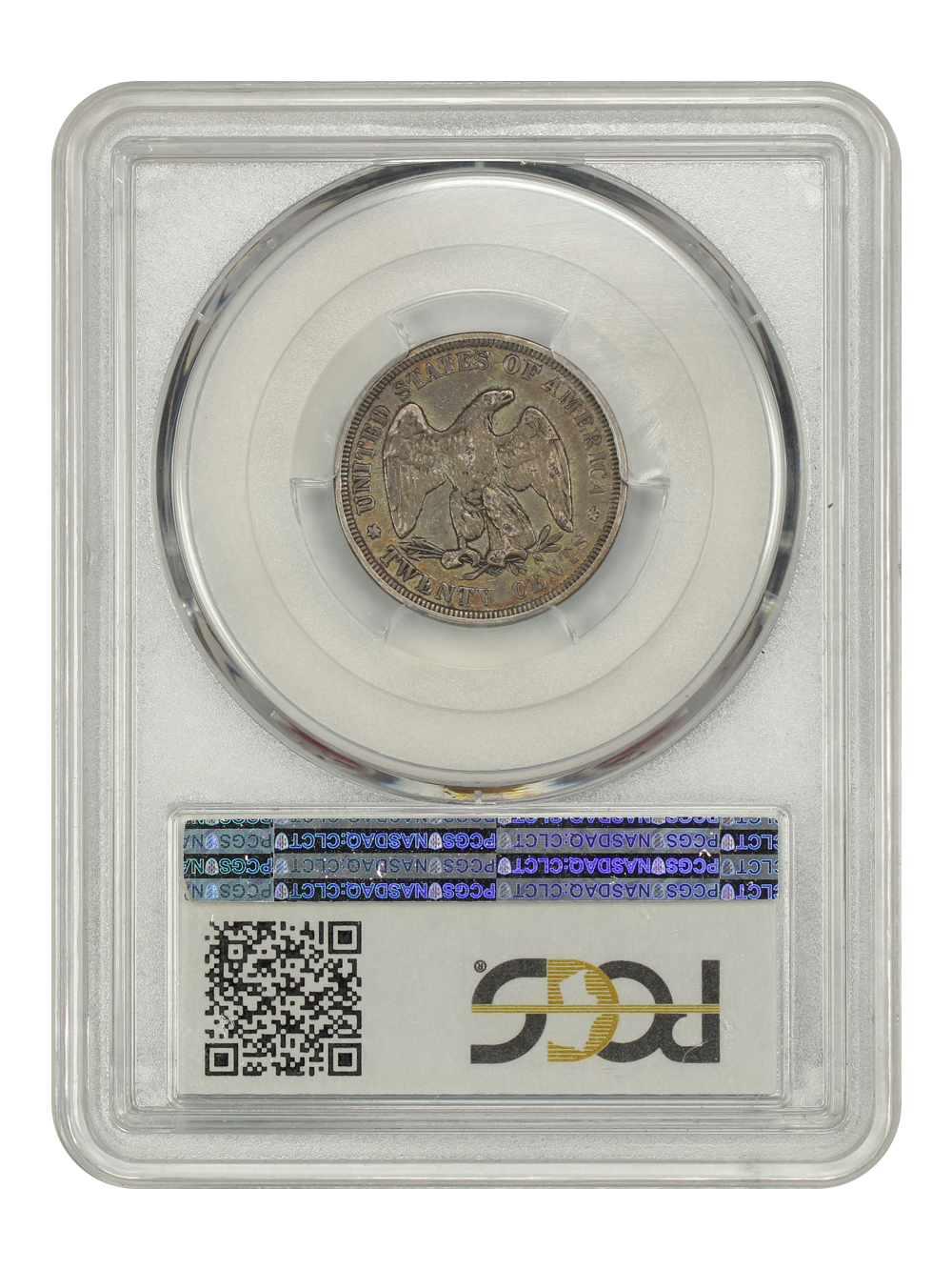 image for: 1875 20c PCGS VF35