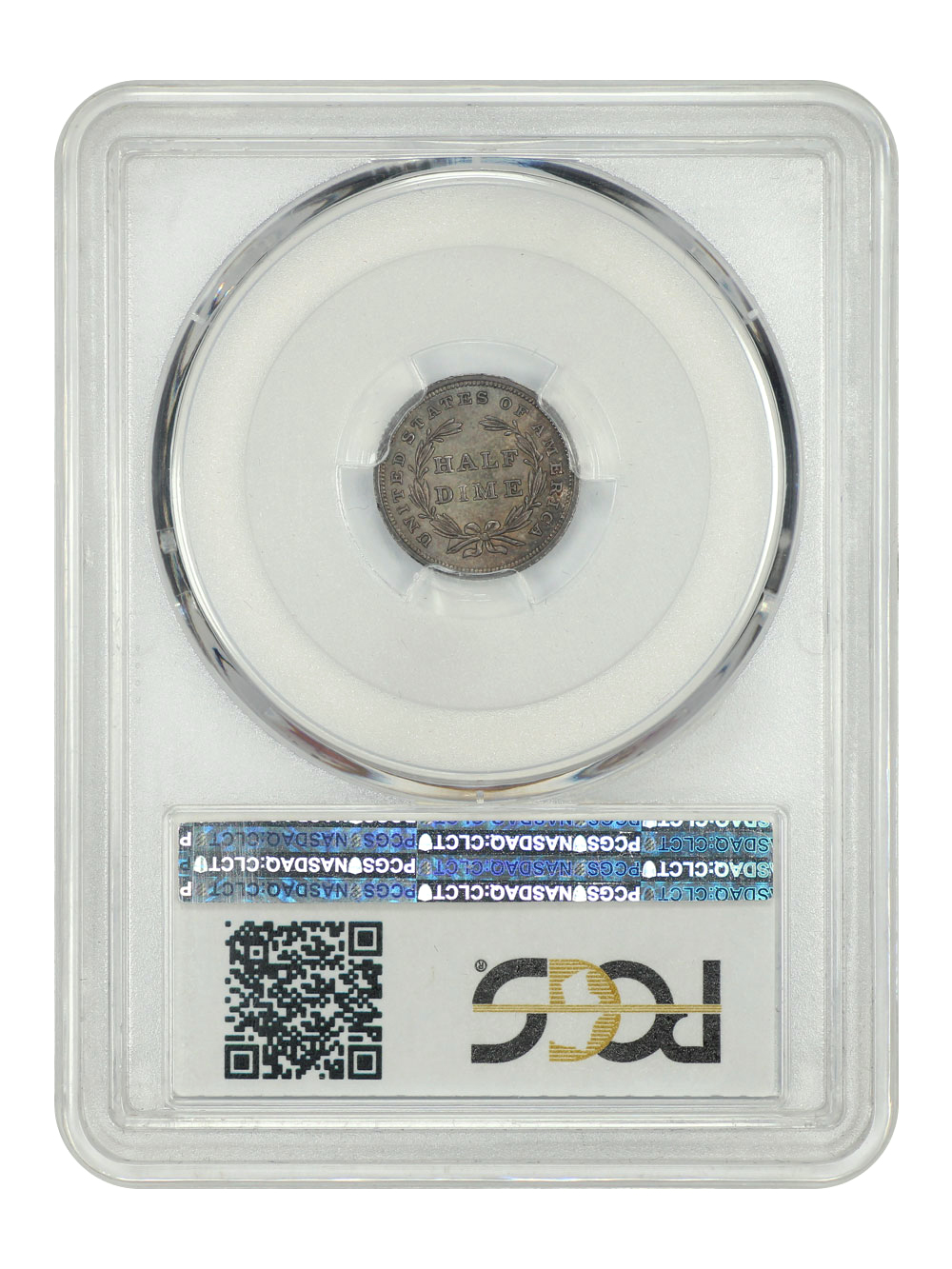 image for: 1837 No Stars, Large Date H10c PCGS MS63