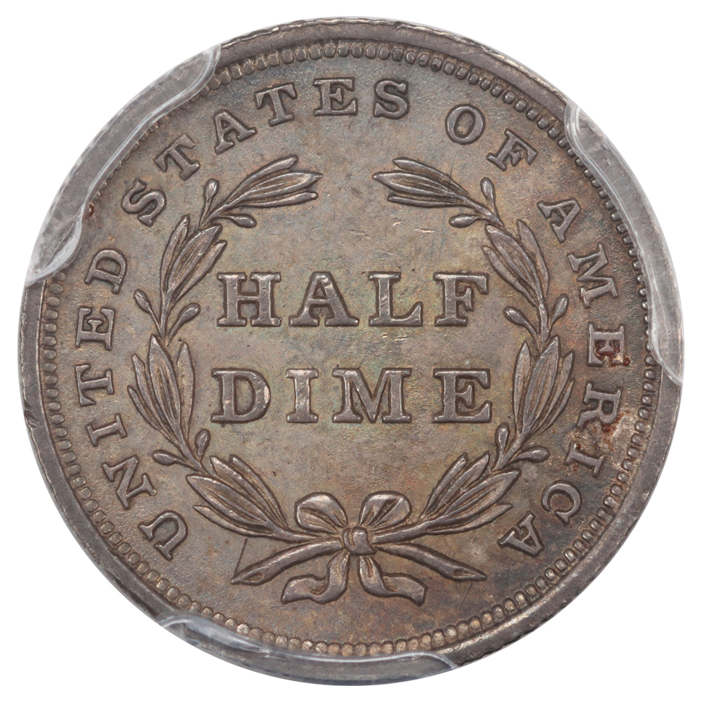 image for: 1837 No Stars, Large Date H10c PCGS MS63