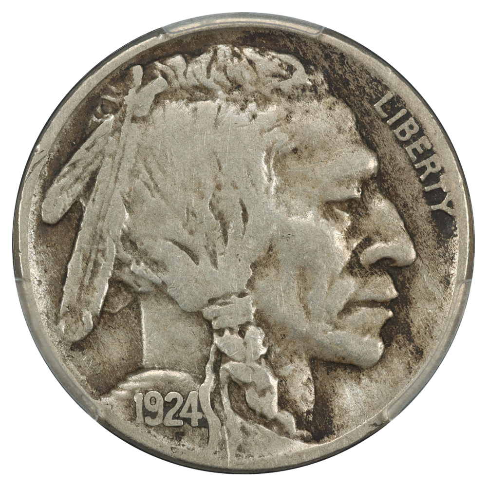 image for: 1924-S 5c PCGS F15