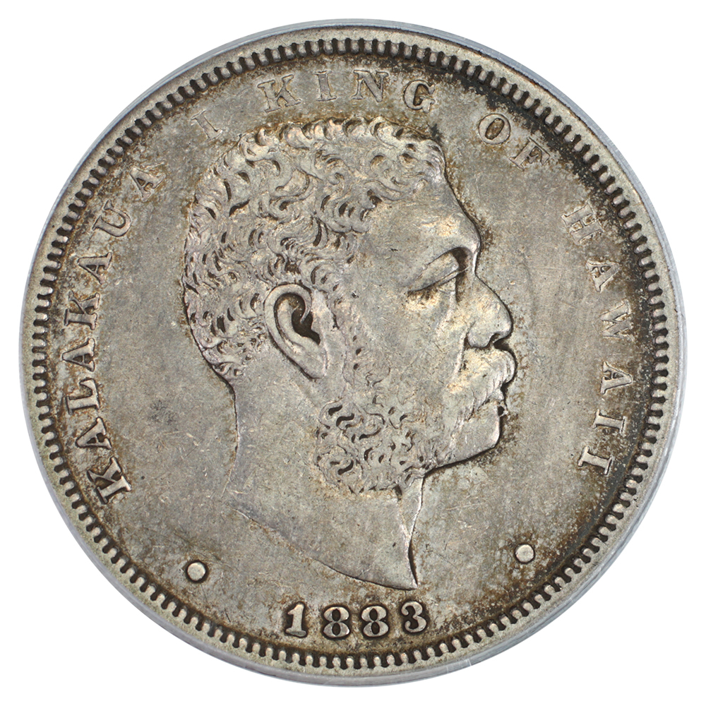 thumbnail for: 1883 Hawaii 50c PCGS XF45