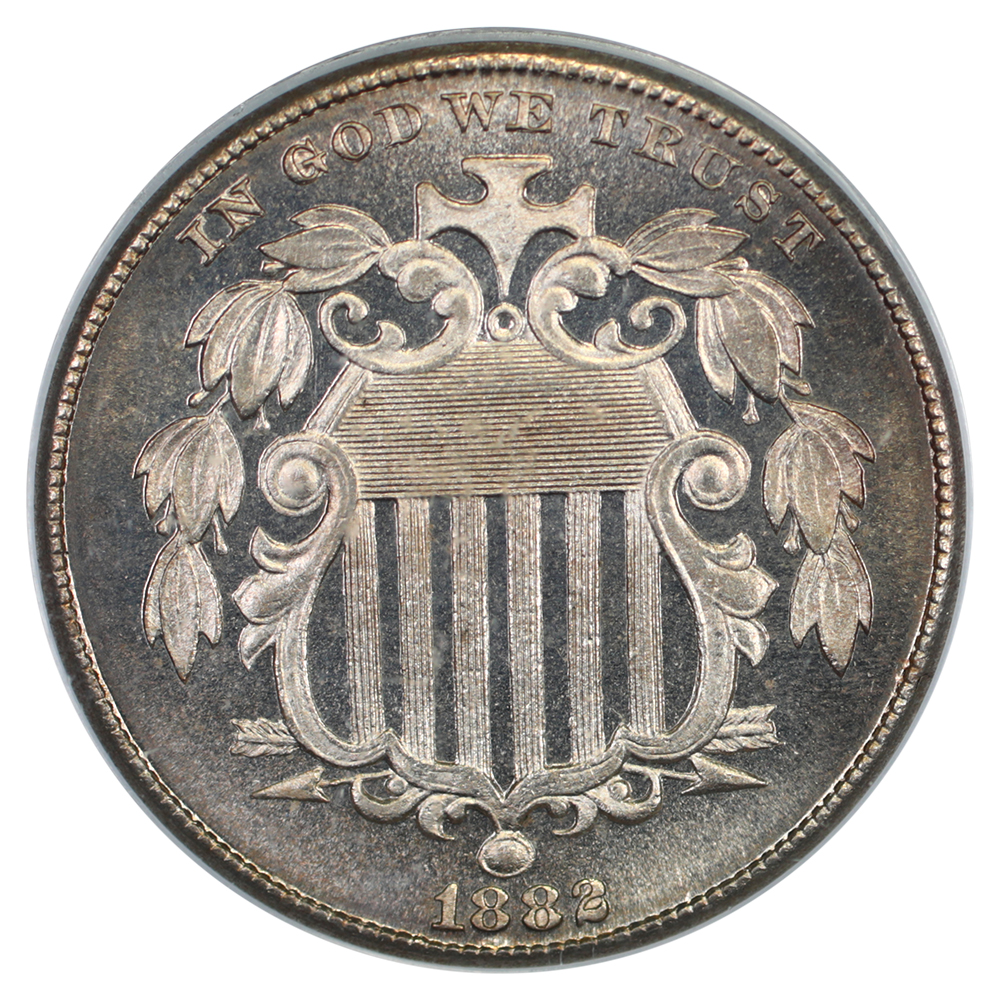 image for: 1882 5c PCGS PR66 CAM
