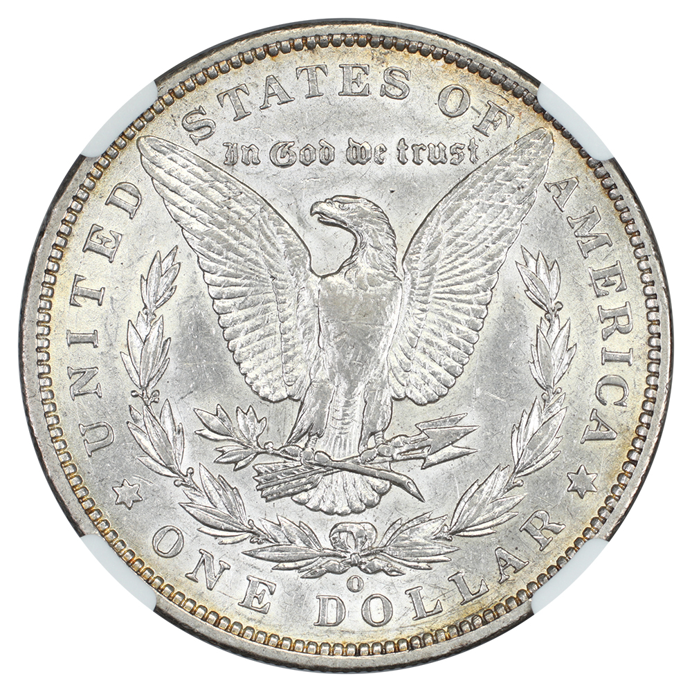 image for: 1896-O $1 NGC AU55