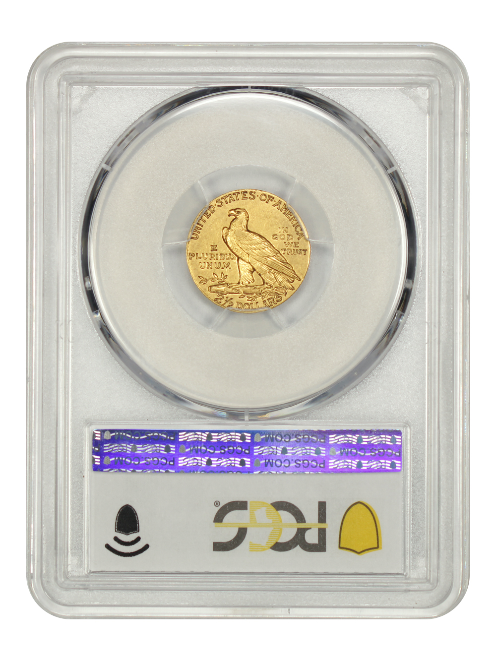 image for: 1911-D Strong D $2 1/2 PCGS XF45