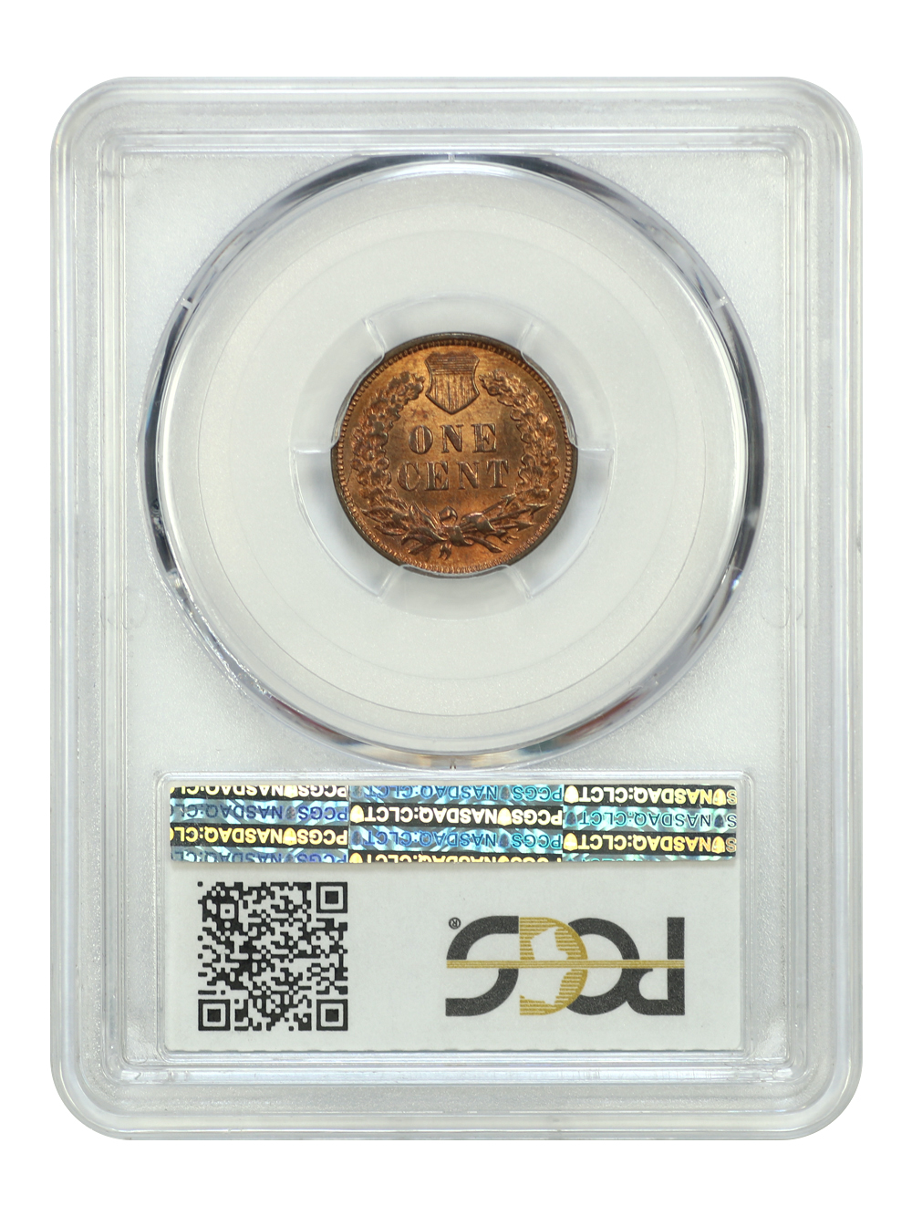 image for: 1873 Closed 3 1c PCGS MS65 RB