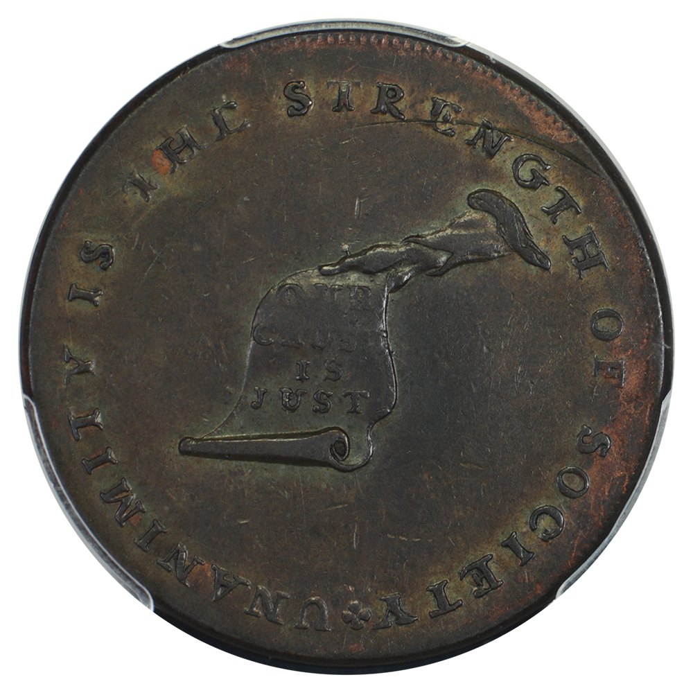 image for: Kentucky Plain Edge Token PCGS AU50 BN