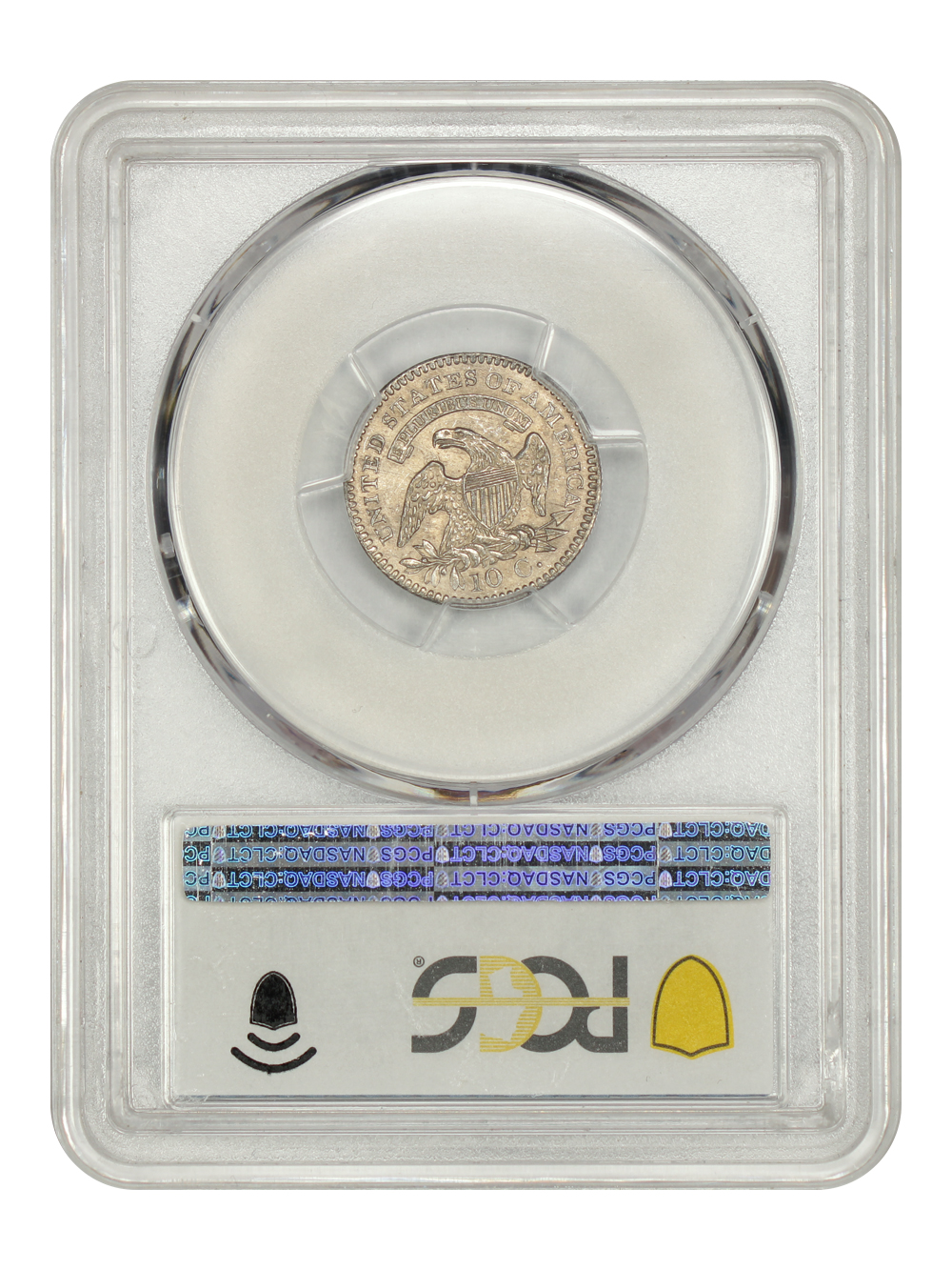 image for: 1821 Small Date 10c PCGS MS62
