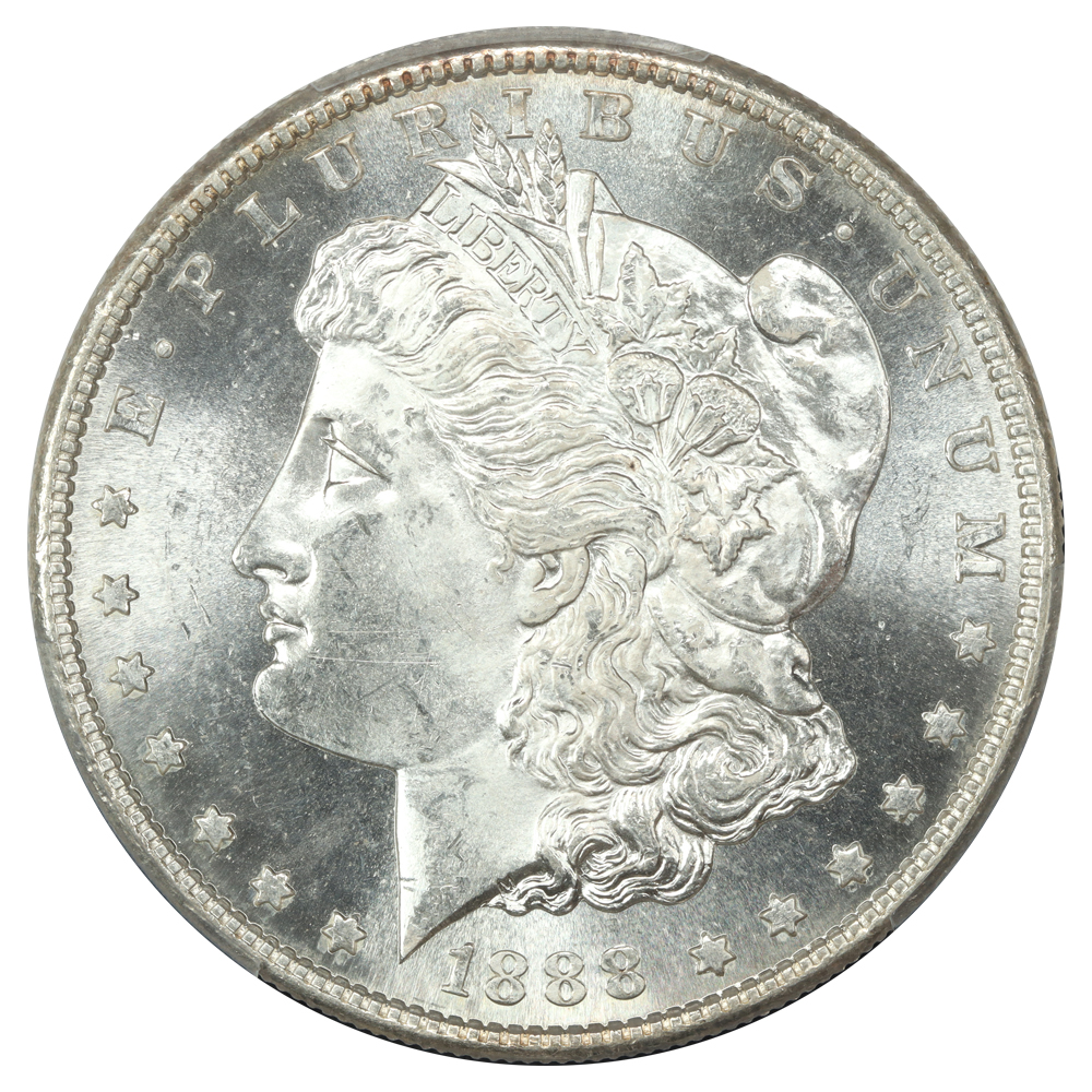 thumbnail for: 1888-S $1  PCGS MS64 PL