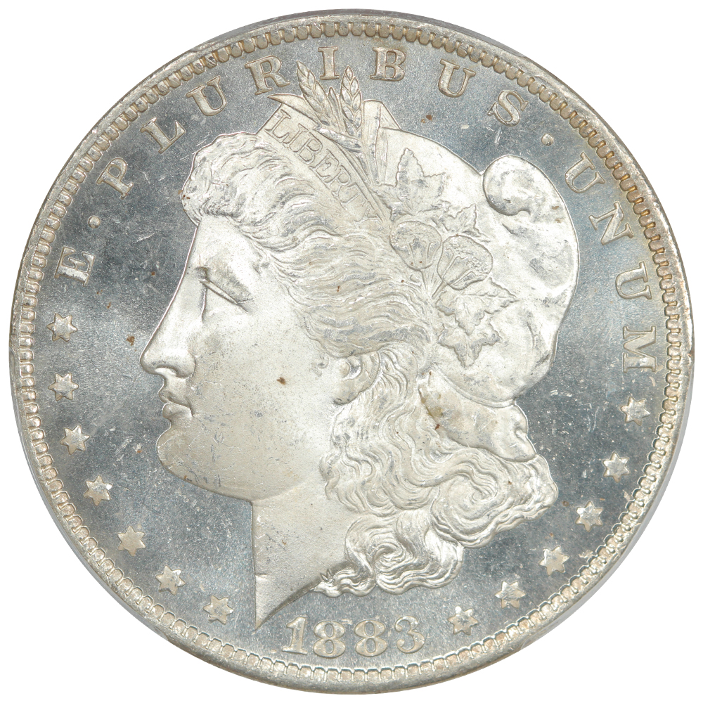 image for: 1883-O $1  PCGS MS66 DMPL