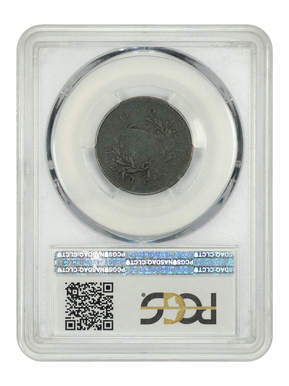 image for: 1795 No Pole, Plain Edge 1/2c PCGS VF20 BN
