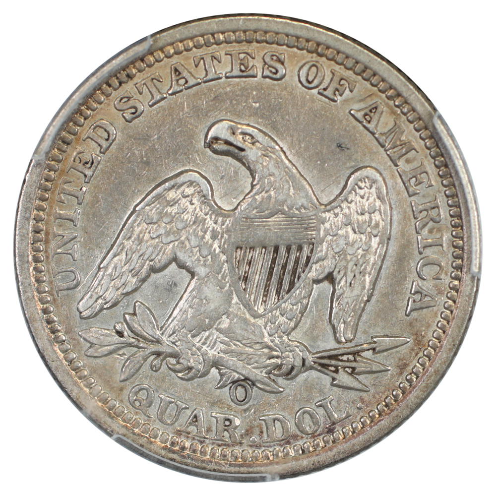 image for: 1857-O 25c PCGS XF45