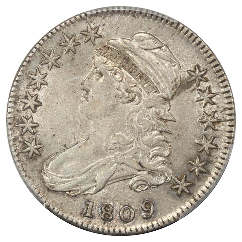 image for: 1809 50c PCGS XF45