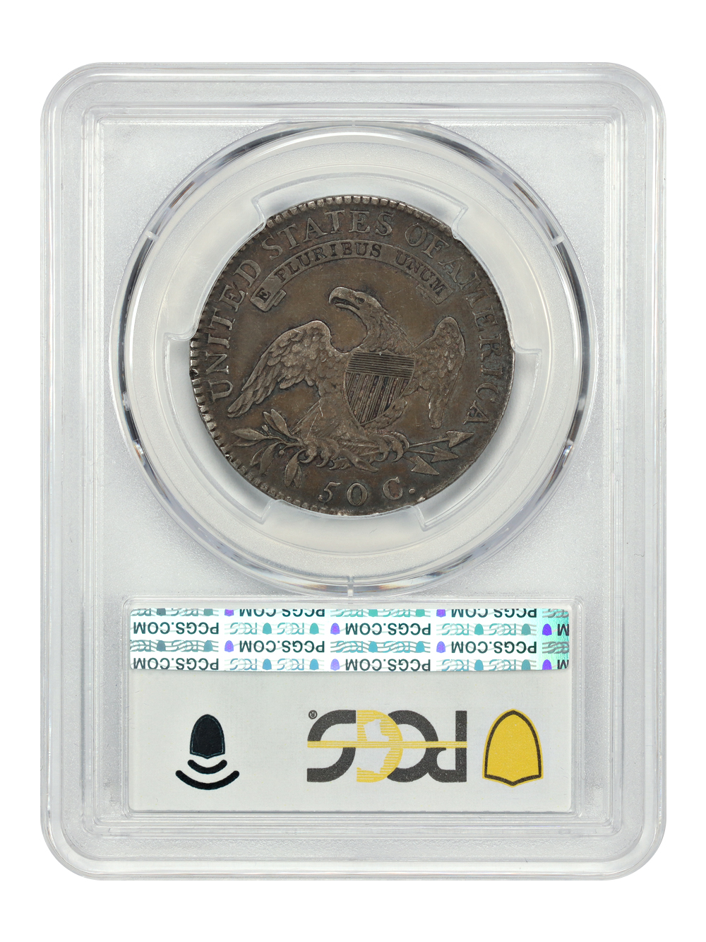 image for: 1819/8 Large 9 50c PCGS VF25