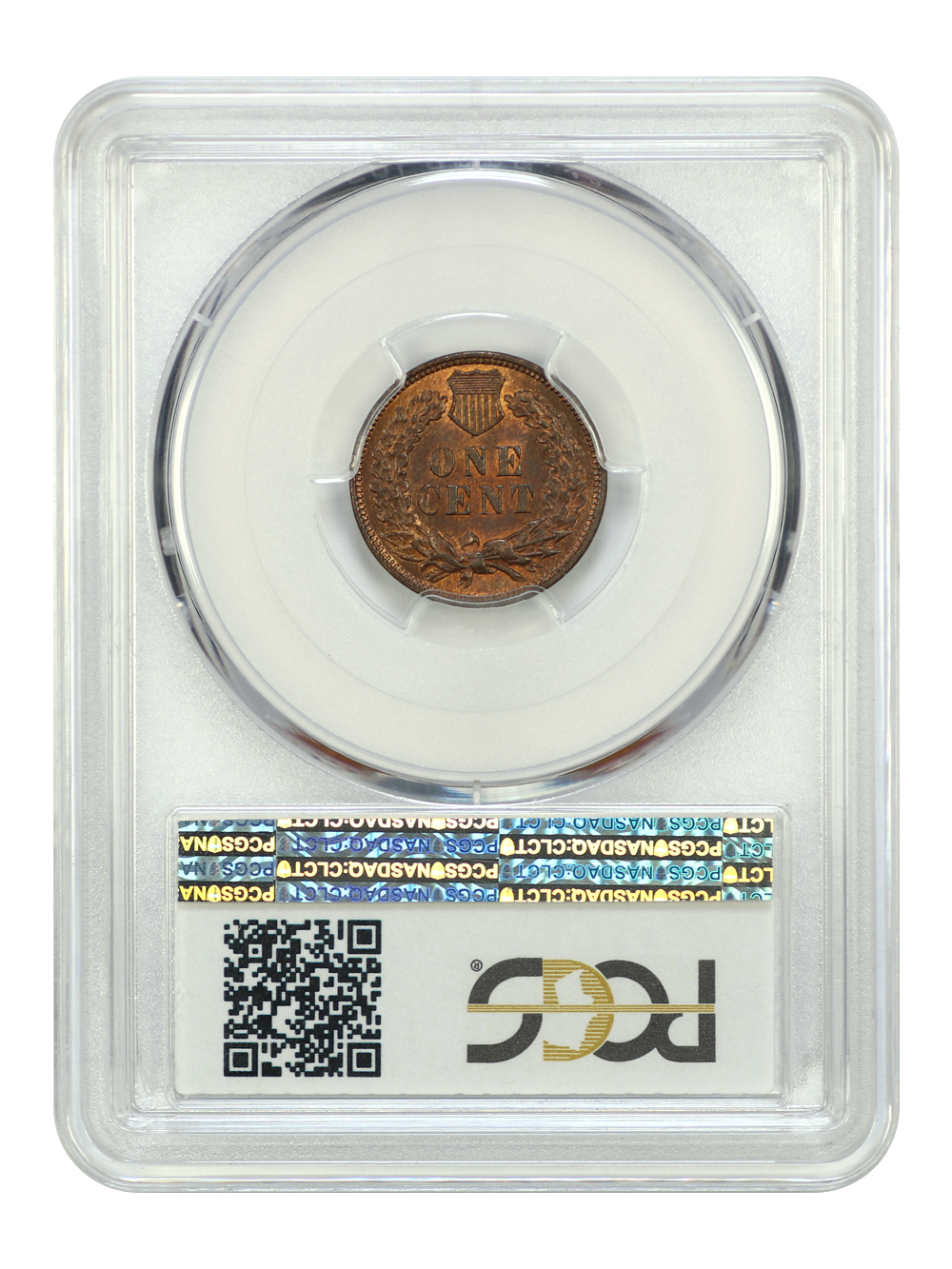 image for: 1876 1c PCGS MS63 RB